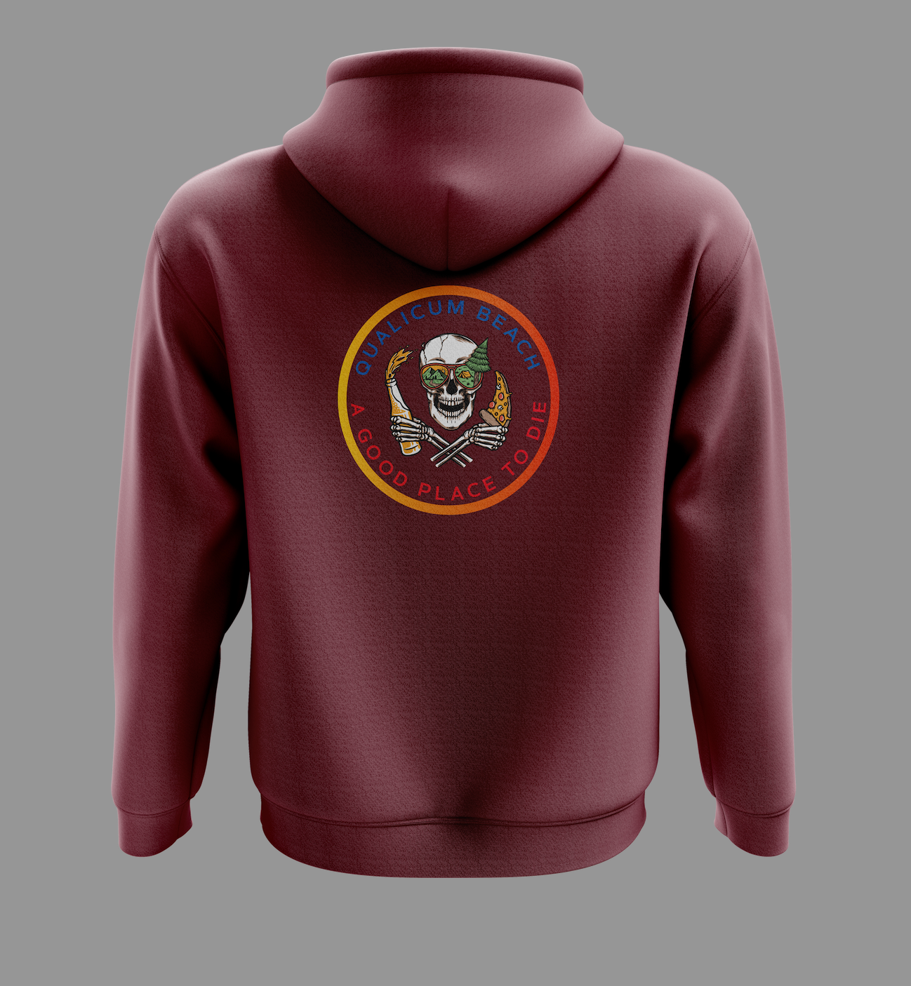 Burgundy Hoodie