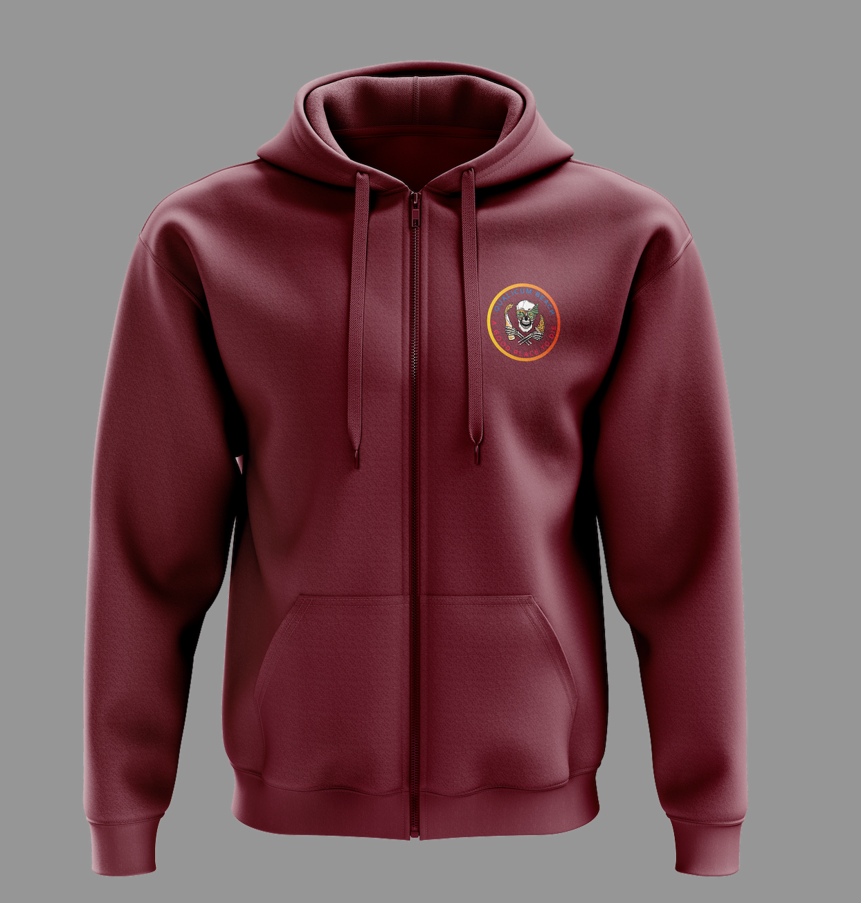 Burgundy Hoodie