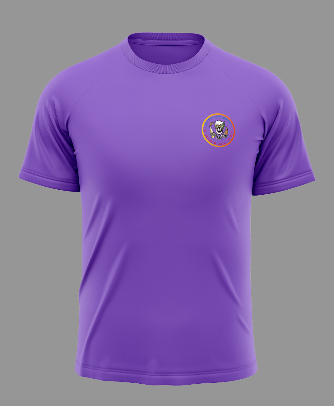 Heather Purple T-shirt- cotton